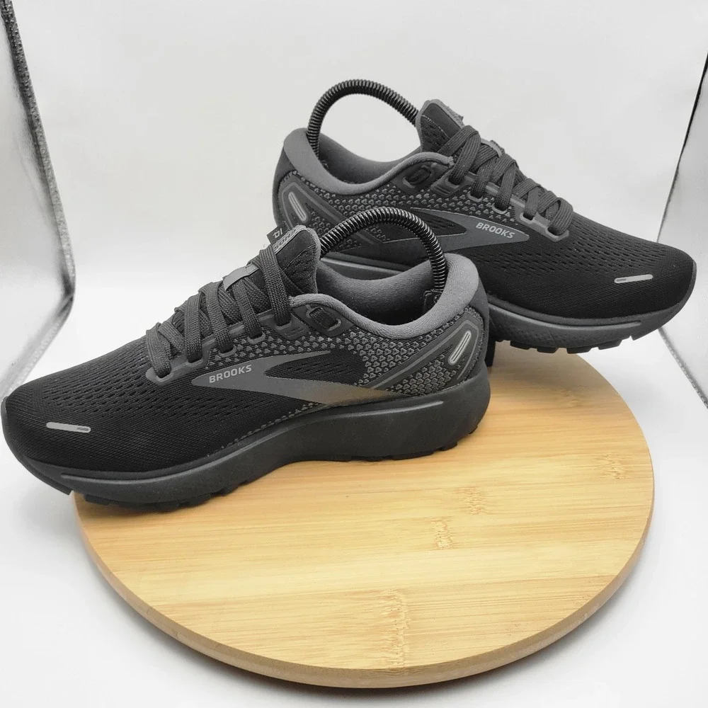 Brooks Ghost 14 Mens Running Shoes Black Ebony 1103561D020 Size 8.5